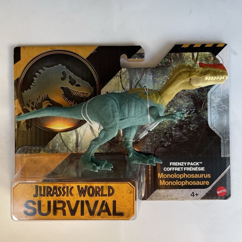 NEW Jurassic World Survival MONOLOPHOSAURUS Frenzy Pack 2025 IN HAND